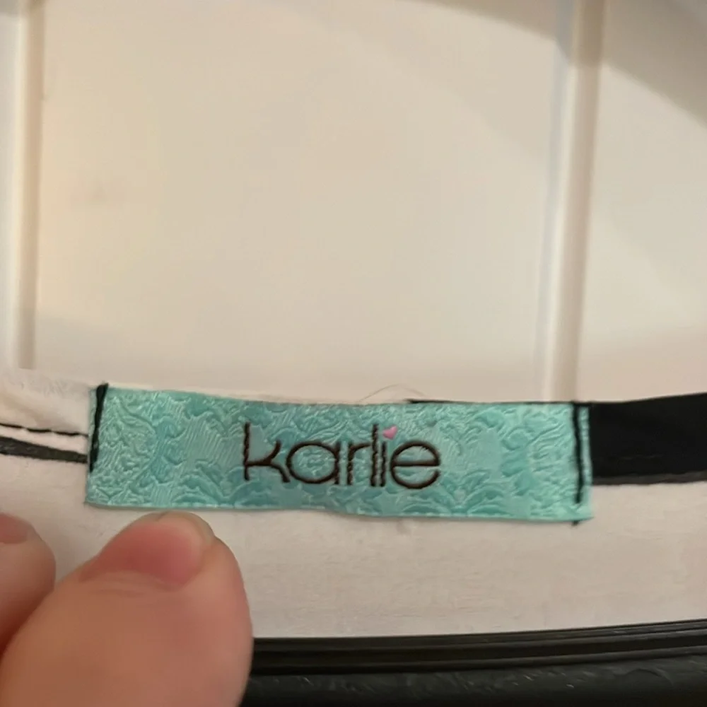 Kensie small Black and White Striped Romper - Picture 3 of 5